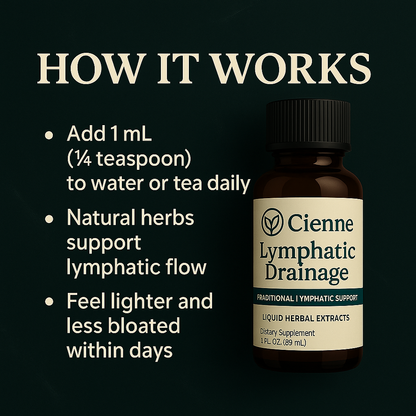 Cienne Lymphatic Drainage – Herbal Detox Drops